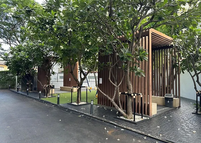 Condo, 3-min Walk To Bts, Sky Pool, Gym, Wifi, Self Check-in At Pickup Point Appartamento Bangkok