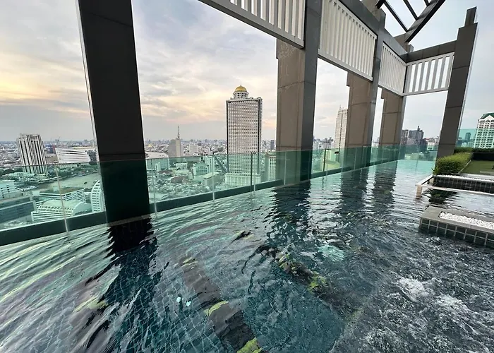 Appartamento Condo, 3-min Walk To Bts, Sky Pool, Gym, Wifi, Self Check-in At Pickup Point *