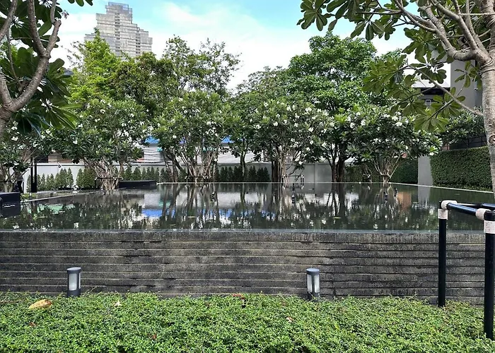 Condo, 3-min Walk To Bts, Sky Pool, Gym, Wifi, Self Check-in At Pickup Point Appartamento Bangkok