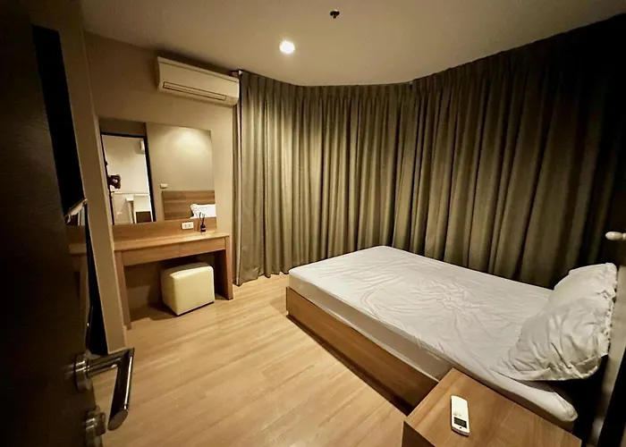 Condo, 3-min Walk To Bts, Sky Pool, Gym, Wifi, Self Check-in At Pickup Point Appartamento Bangkok